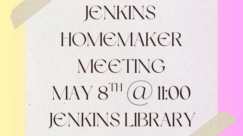 Jenkins Homemakers 