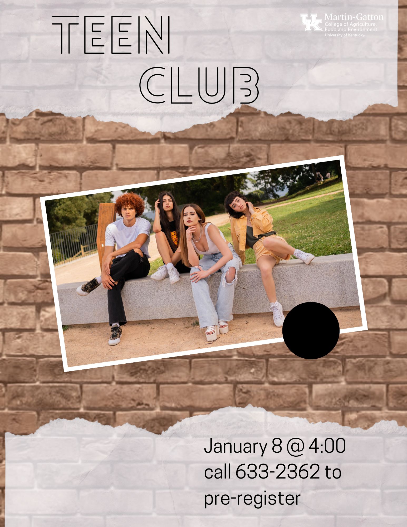 Teen/Jr Teen Club